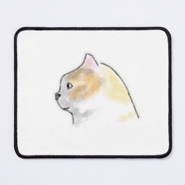 Item preview, Soft Pastel Ginger Calico Cat Profile designed and sold by raun.draw.