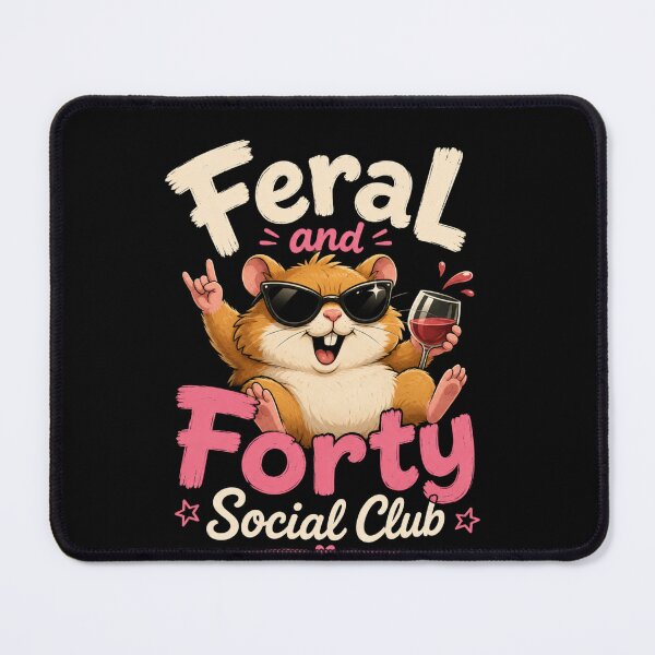 Item preview, Feral and Forty Social Club designed and sold by TheEndDesign.