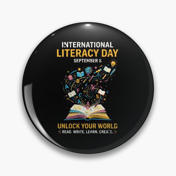 Item preview, International Literacy Day: Read, Learn, Grow AUG-410 designed and sold by noberic.