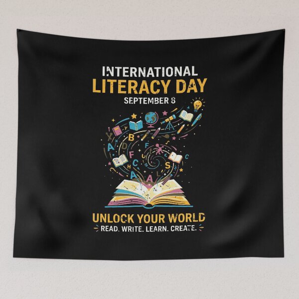 Item preview, International Literacy Day: Read, Learn, Grow AUG-410 designed and sold by noberic.