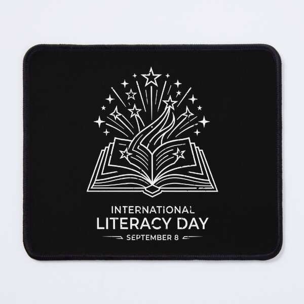 Item preview, International Literacy Day Minimalist Book Gift AUG-411 designed and sold by noberic.