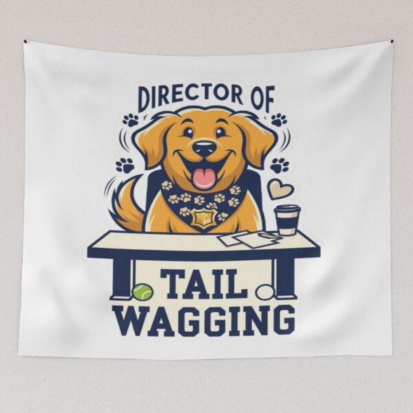Item preview, Director Of Tail Wagging designed and sold by ClaussShop.