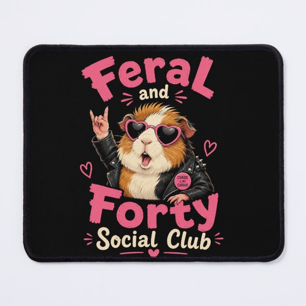 Item preview, Feral and Forty Social Club designed and sold by TheEndDesign.