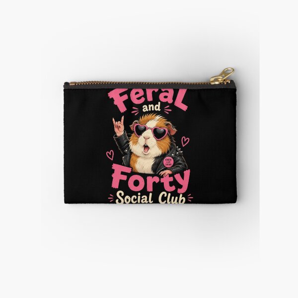 Item preview, Feral and Forty Social Club  designed and sold by TheEndDesign.