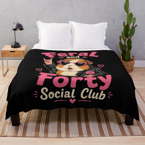 Item preview, Feral and Forty Social Club designed and sold by TheEndDesign.