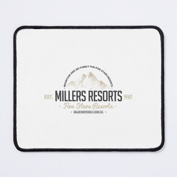 Item preview, Vintage Ski Resort Mountain Peaks Emblem Millers Lodge designed and sold by FitNow.