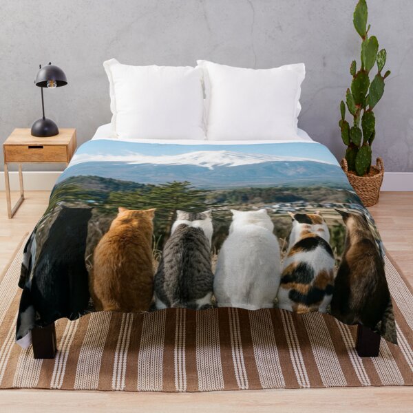 Item preview, Cats Admiring Mount Fuji designed and sold by Komatoya.
