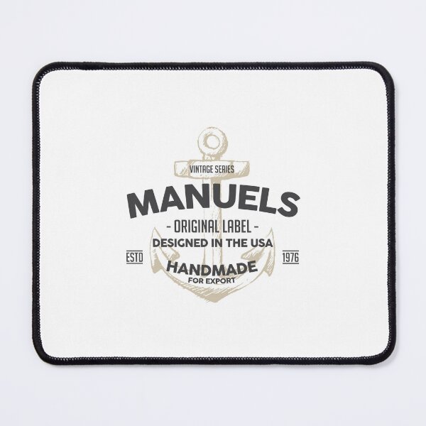 Item preview, Vintage Nautical Anchor Emblem Manuel's Heritage Label designed and sold by FitNow.