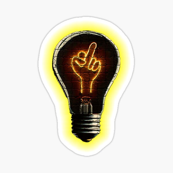 Artikel-Vorschau von Lightbulb Fuck off, designt und verkauft von SedisArt.