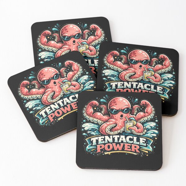 Item preview, Tentacle Power – Strong Octopus Ocean Design designed and sold by ArtisticHeart21.