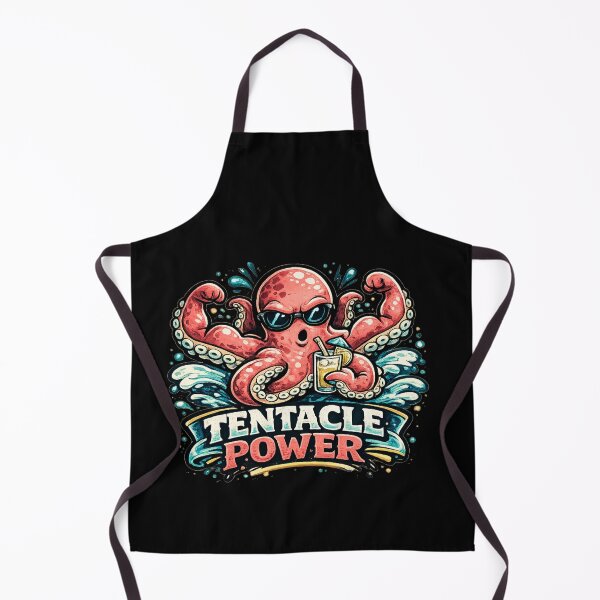 Item preview, Tentacle Power – Strong Octopus Ocean Design designed and sold by ArtisticHeart21.