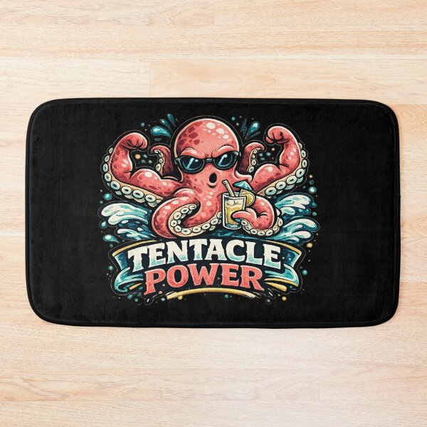 Item preview, Tentacle Power – Strong Octopus Ocean Design designed and sold by ArtisticHeart21.