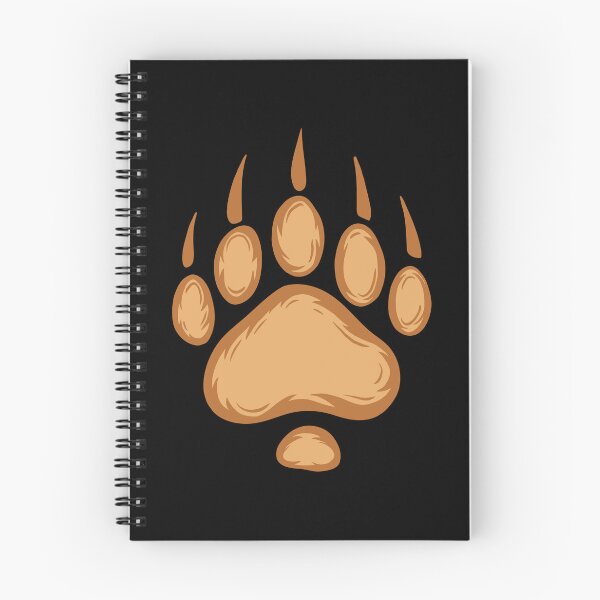 Item preview, Bear Paw Print Claws Wildlife Nature Camping Outdoors designed and sold by Hilal-Studio.