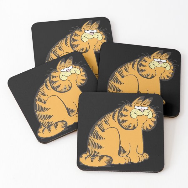 Item preview, Grumpy Orange Felines Character Sitting Down designed and sold by satosakaa.