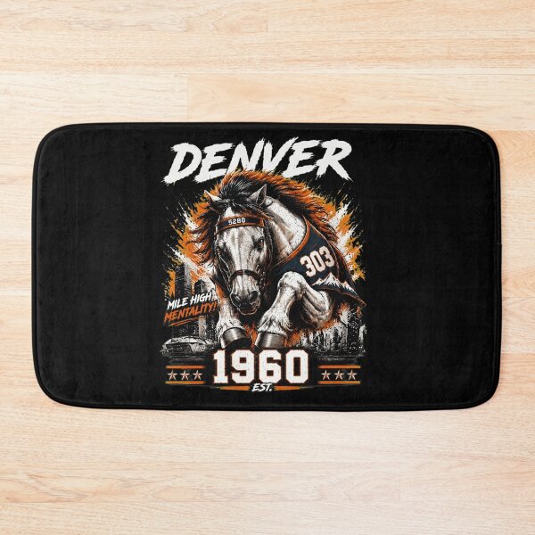 Item preview, Denver Horse Mile High Mentality 1960 Graphic designed and sold by AdamRiver41019.