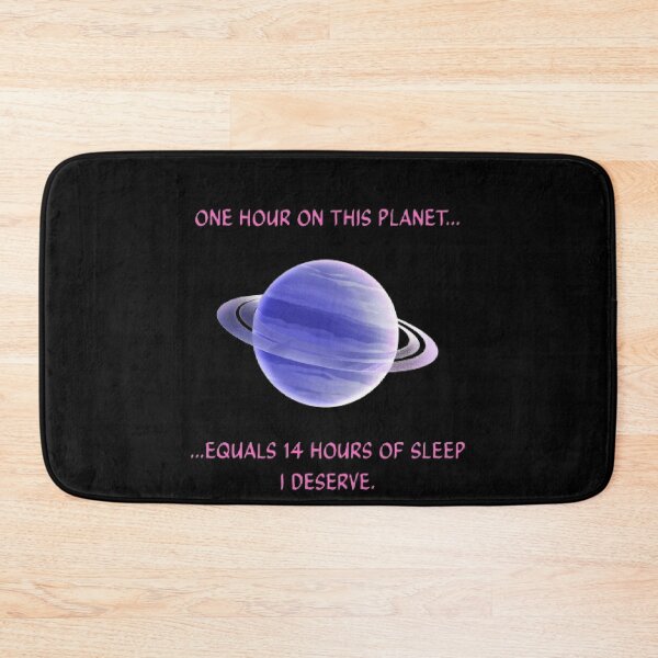 Item preview, One Hour On This Planet Equals 14 Hours Sleep Parody designed and sold by Mircea786.