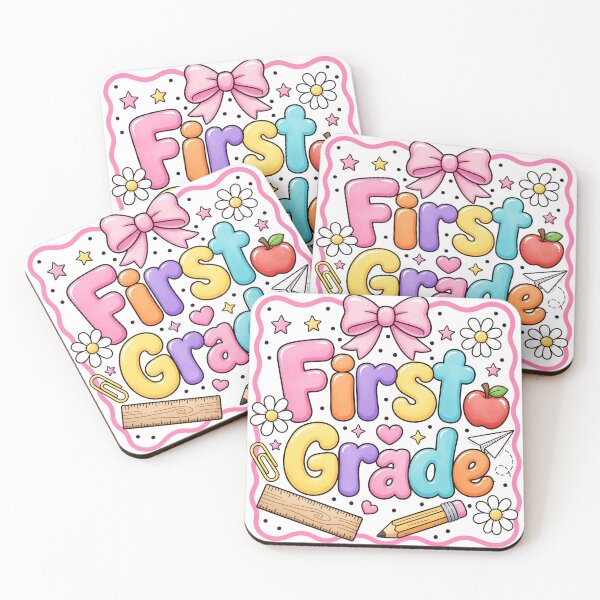 Item preview, First Grade Rainbow School Supplies designed and sold by BANG444.