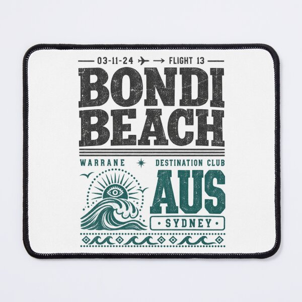 Item preview, Bondi Beach Sydney Vintage Flight Destination Club Warrane Aus Retro Surf designed and sold by Yellowriversss.