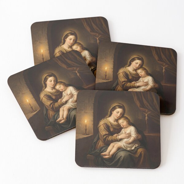 Item preview, Renaissance Mother and Child – Sacred Love designed and sold by ArtAmbience.