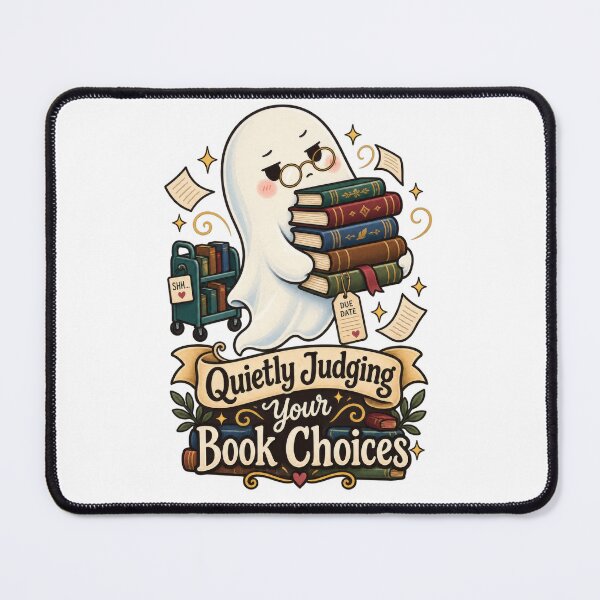 Item preview, Quietly Judging Your Book Choices Ghost designed and sold by Trendy-Artistry.