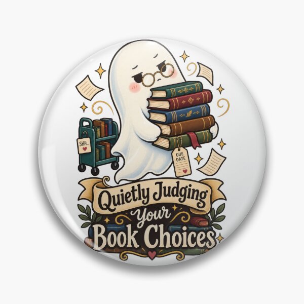 Item preview, Quietly Judging Your Book Choices Ghost designed and sold by Trendy-Artistry.