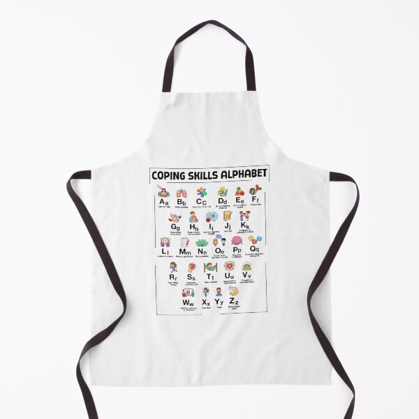 Item preview, World Mental Health Day Coping Skills Alphabet Kid designed and sold by ShirTomDesigns.