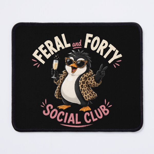 Item preview, Feral and Forty Social Club designed and sold by TheEndDesign.