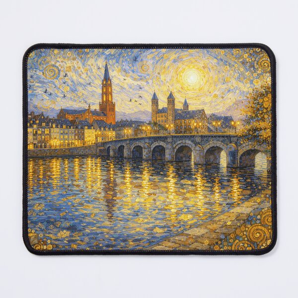 Item preview, A painting of Maastricht, the Netherlands – A Beautiful city in Europe. designed and sold by GalleryKauffeld.