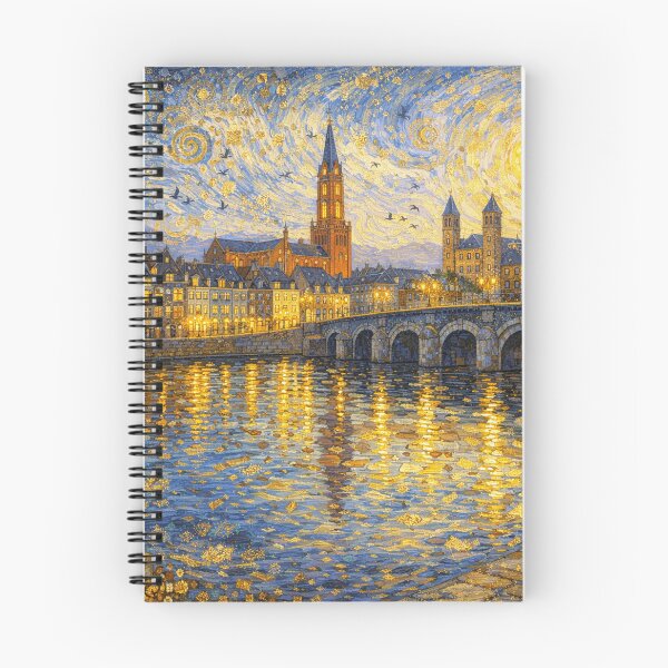 Item preview, A painting of Maastricht, the Netherlands – A Beautiful city in Europe. designed and sold by GalleryKauffeld.