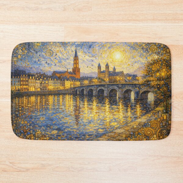 Item preview, A painting of Maastricht, the Netherlands – A Beautiful city in Europe. designed and sold by GalleryKauffeld.