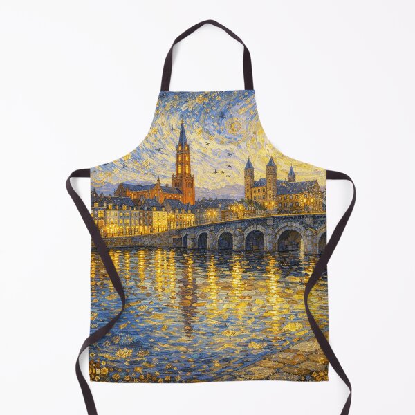 Item preview, A painting of Maastricht, the Netherlands – A Beautiful city in Europe. designed and sold by GalleryKauffeld.