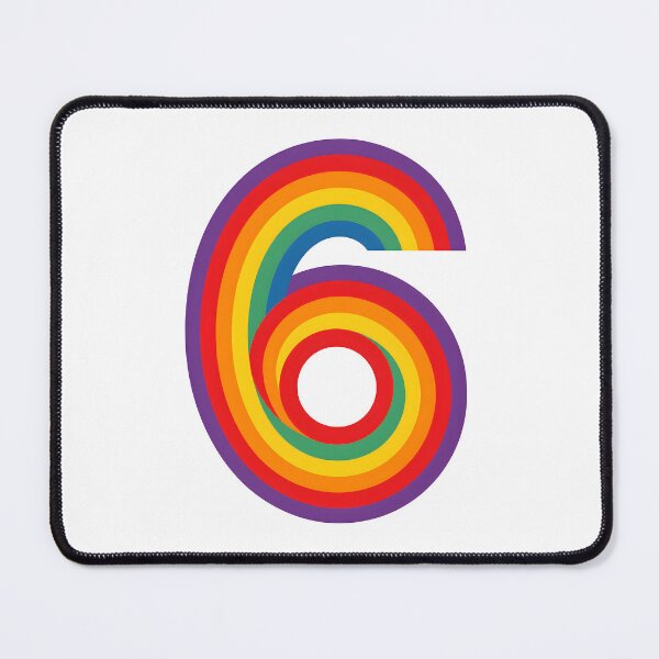 Item preview, Number 6 designed and sold by nimmitrends.