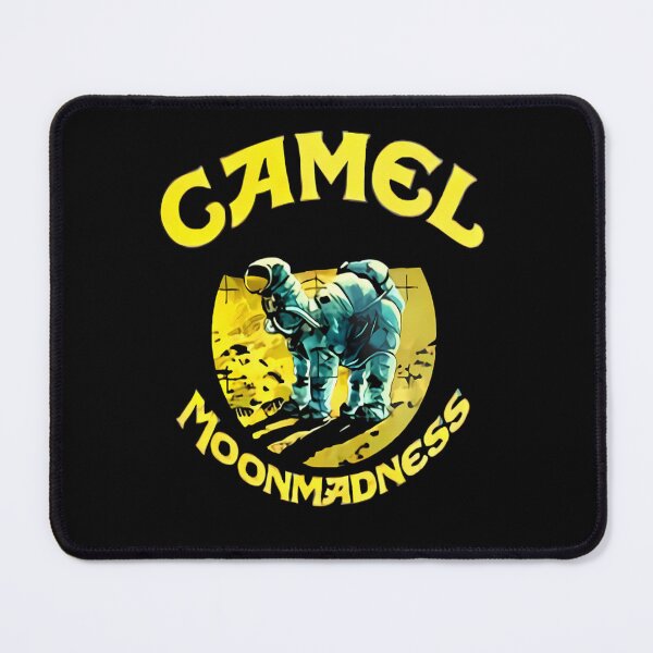 Item preview, Astronaut Camel Standing On Alien Planet Surface With Yellow Header designed and sold by Anas2627.