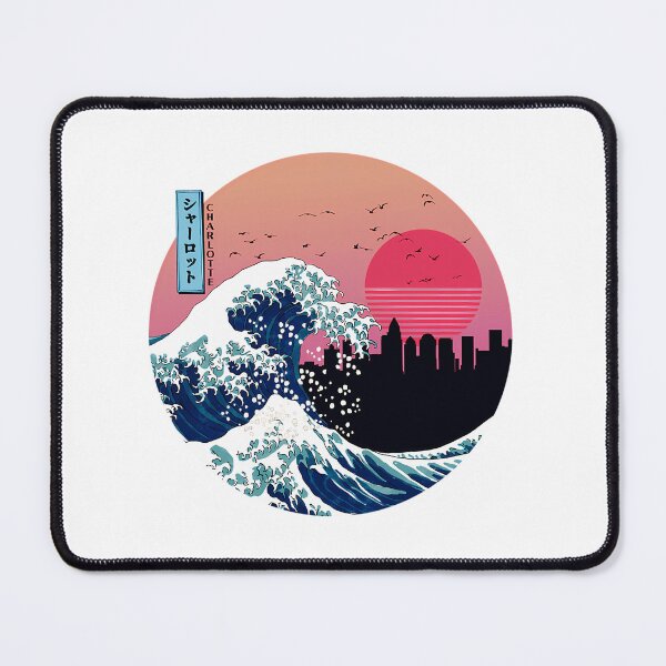 Item preview, Charlotte Kanagawa Wave Retro designed and sold by tyahj-cardwell.