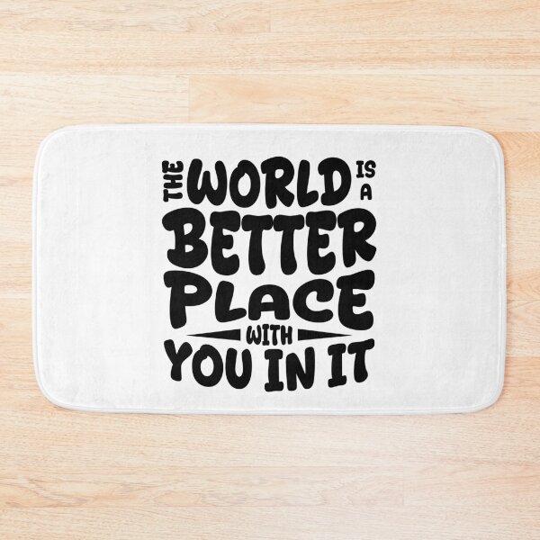 Item preview, World Is Better Place With You Mental Health Day designed and sold by ShirTomDesigns.