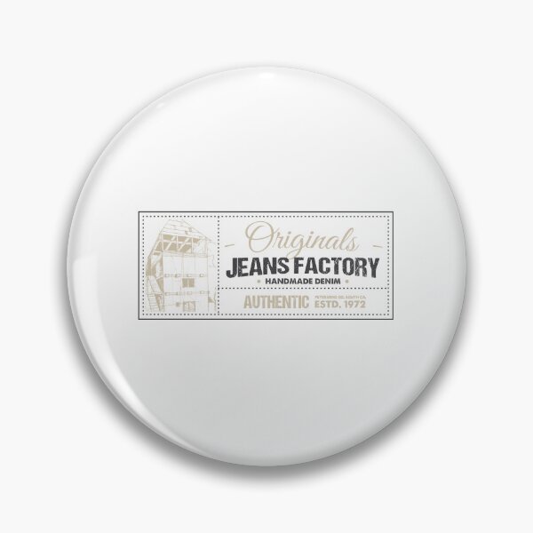 Item preview, Vintage Jeans Factory Handmade Denim Tag Emblem designed and sold by FitNow.