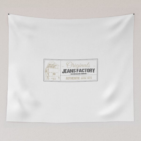 Item preview, Vintage Jeans Factory Handmade Denim Tag Emblem designed and sold by FitNow.
