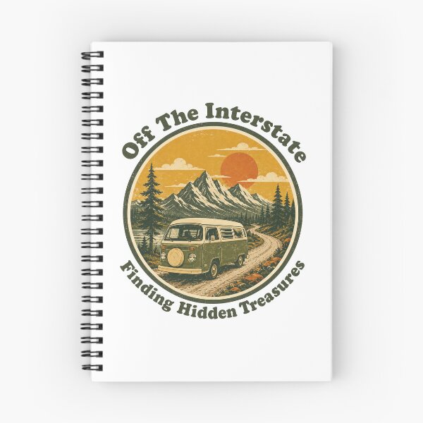 Item preview, Vintage Off The Interstate Retro Road Trip Aesthetic Graphic T-shirt designed and sold by BeardWave.