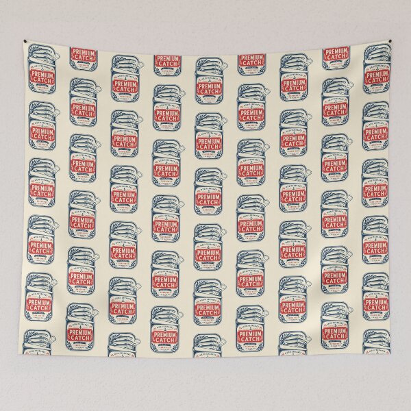 Item preview, Sardine-Core Coastal Grandmother — Mediterranean Seafood Graphic designed and sold by KAYJAY DESIGNS.