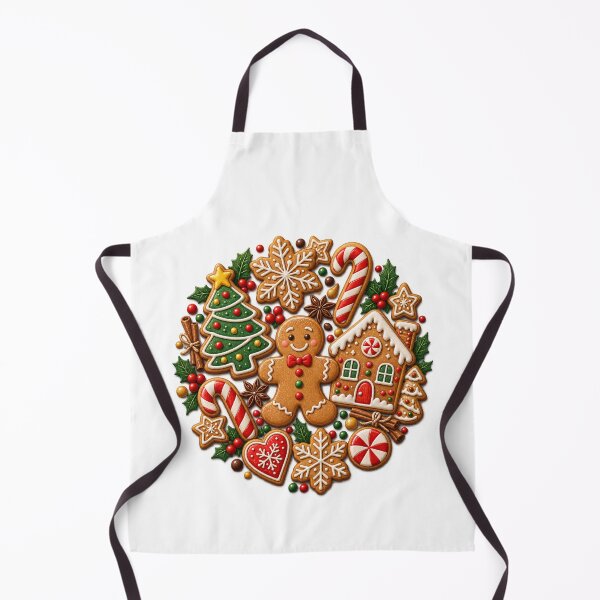 Item preview, Vintage Bakery Christmas Holiday Festive Gift - Cozy Christmas Gingerbread Man Cookie Collection designed and sold by Artycom.