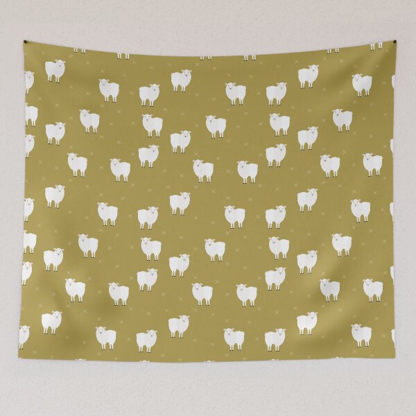Item preview, Sheep on green designed and sold by reneesillus.