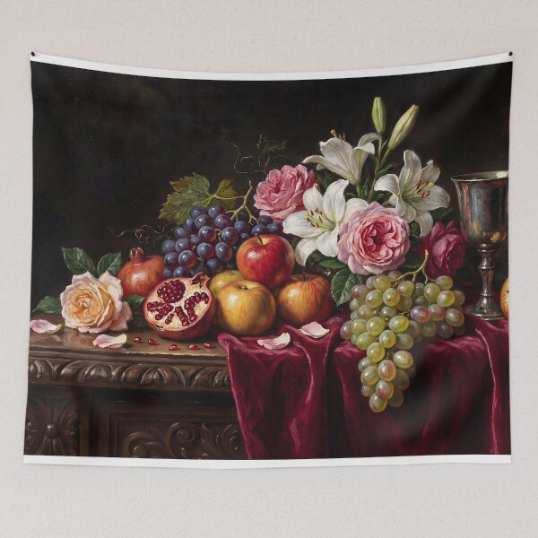 Item preview, Renaissance Still Life – Abundance designed and sold by ArtAmbience.