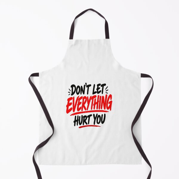 Item preview, Don’t Let Everything Hurt You | Emotional Strength Motivational Quote designed and sold by Lovestickerco.