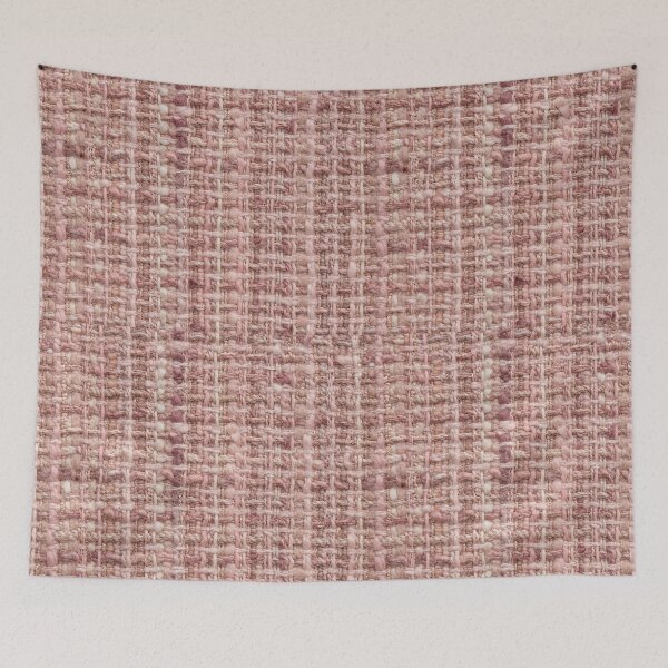 Item preview, Blush Pink Tweed Fabric Pattern designed and sold by frumixart.
