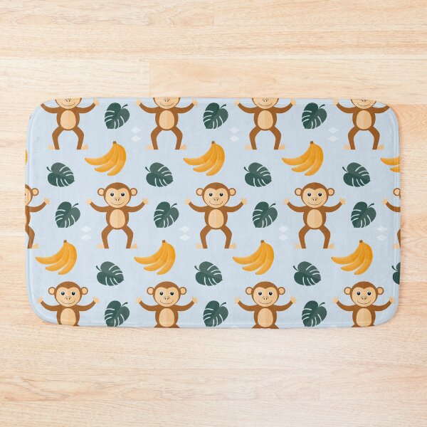 Item preview, Monkeys on blue designed and sold by reneesillus.