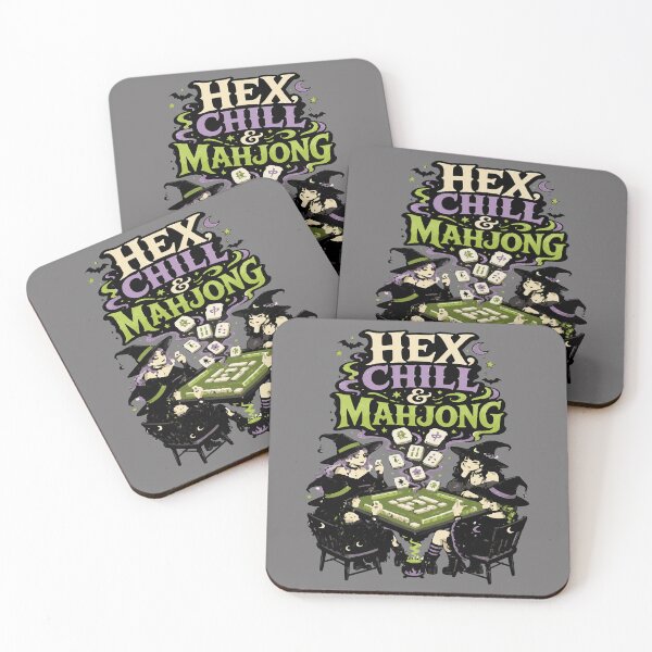 Item preview, Spooky Halloween Mahjong Club – Mahjong Lover Design designed and sold by JansenGS.