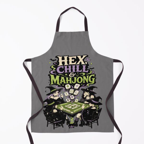 Item preview, Spooky Halloween Mahjong Club – Mahjong Lover Design designed and sold by JansenGS.