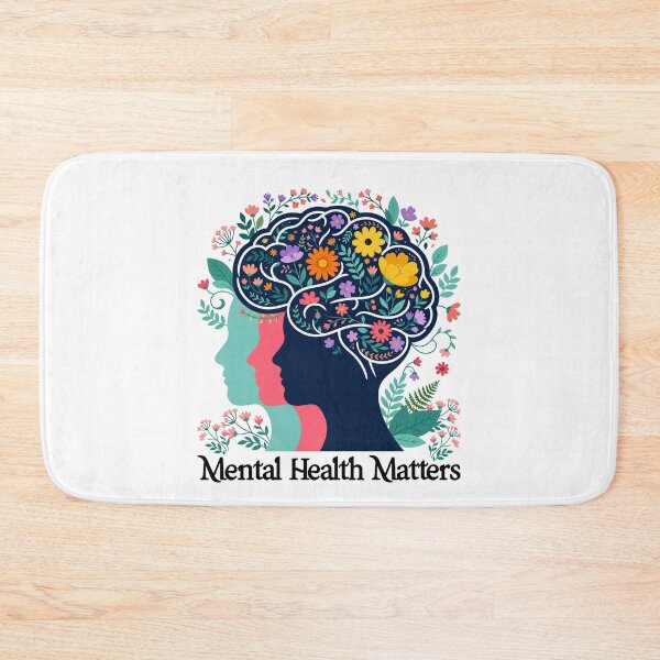 Item preview, Mental Health Matters World Mental Health Day designed and sold by ShirTomDesigns.