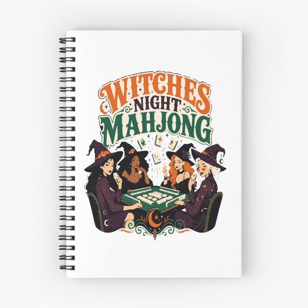 Item preview, Spooky Halloween Mahjong Club – Mahjong Lover Design designed and sold by JansenGS.