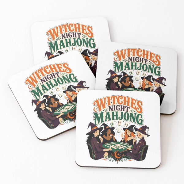Item preview, Spooky Halloween Mahjong Club – Mahjong Lover Design designed and sold by JansenGS.